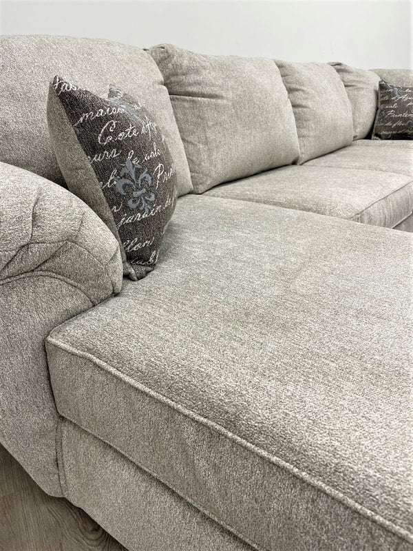 Brentwood Oatmeal Linen Oversized Sectional
