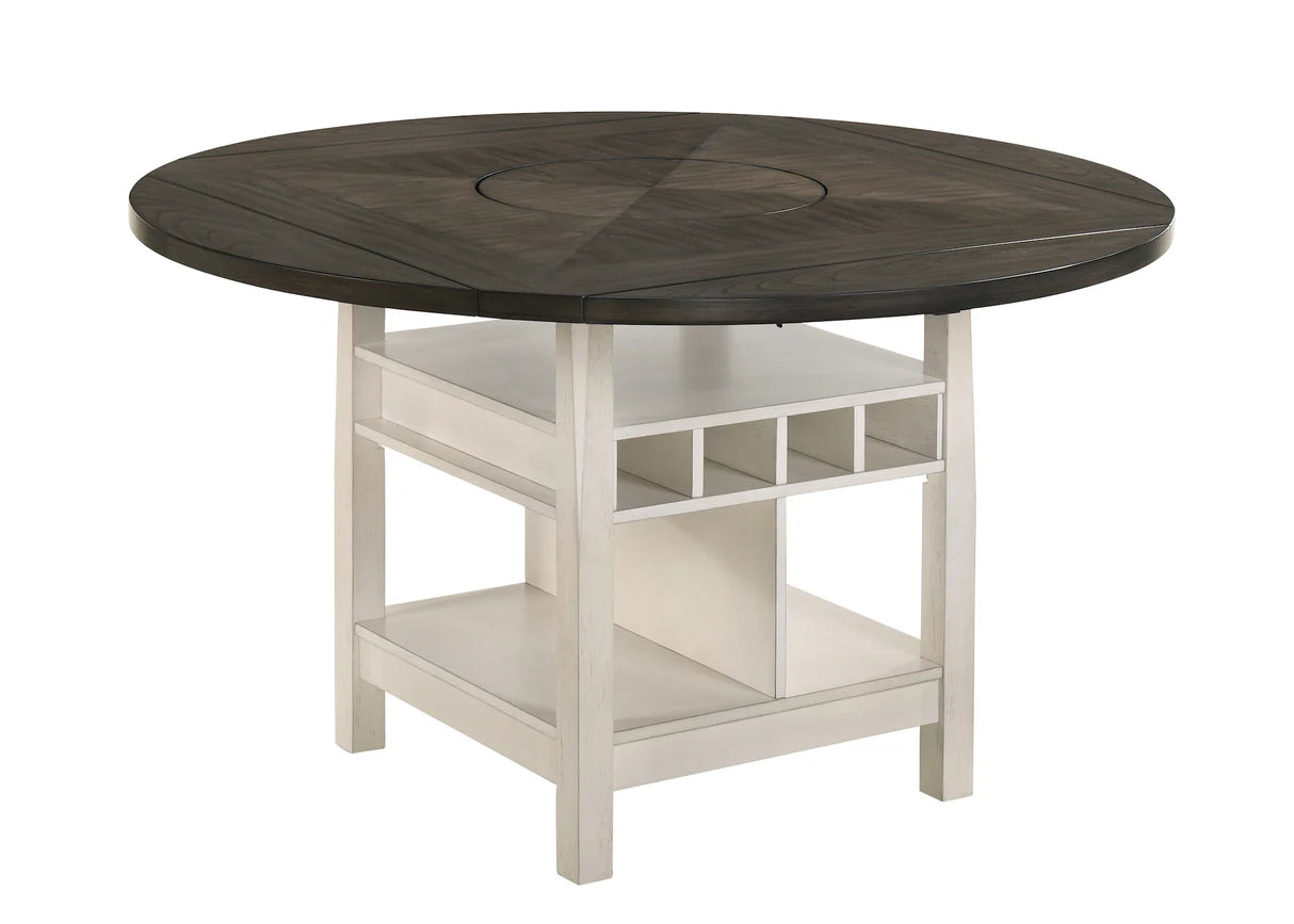 5pcs Conner Grey Counter Height Dining Set