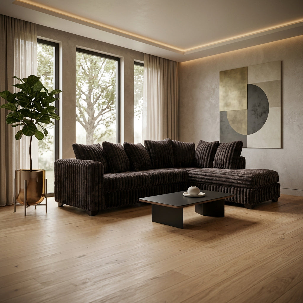 S300 Gia Sectional (Chocolate)