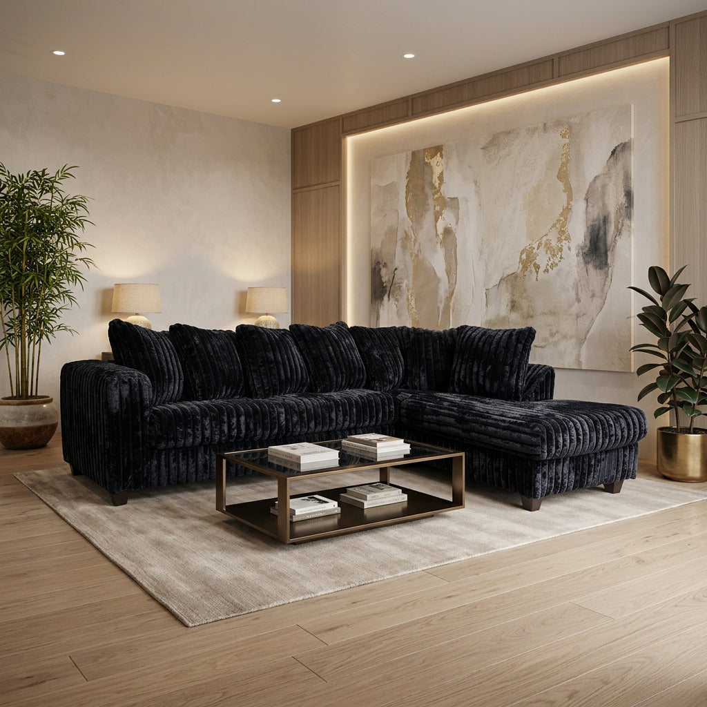 S300 Gia Sectional (Black)