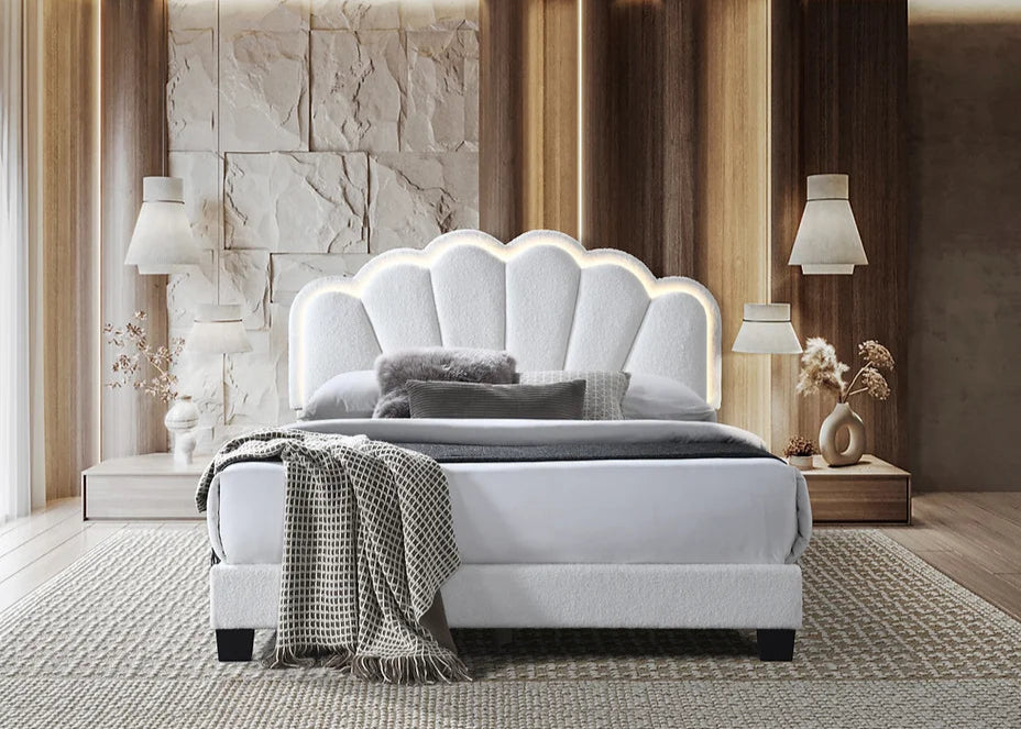 B9131 Gul Cream Bed Frame