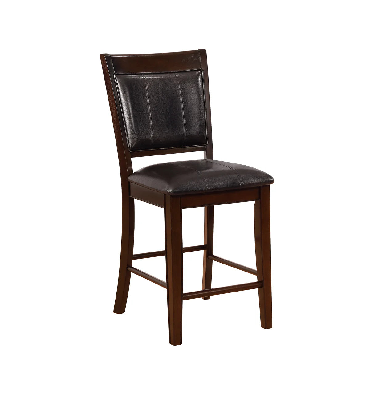 6pcs Fulton Espresso Counter Height Dining Set