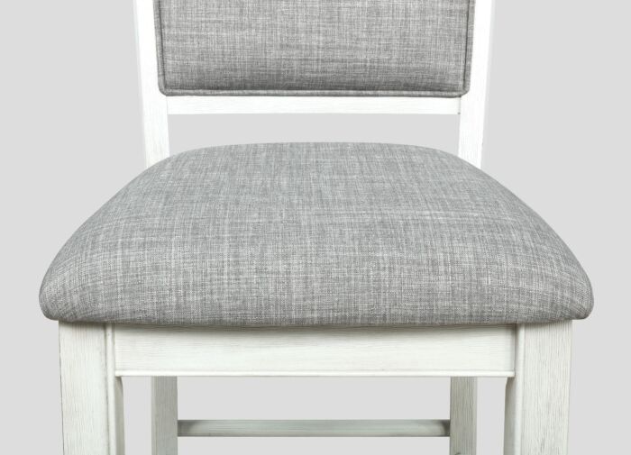 6pcs Fulton Chalk Grey Counter Height Dining Set