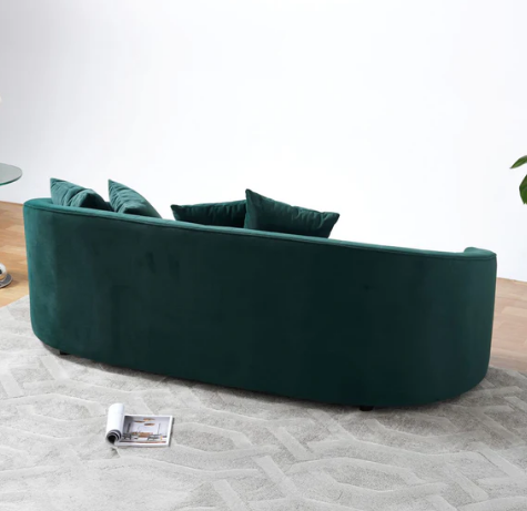 Clerance - Kyle Green Velvet Sofa