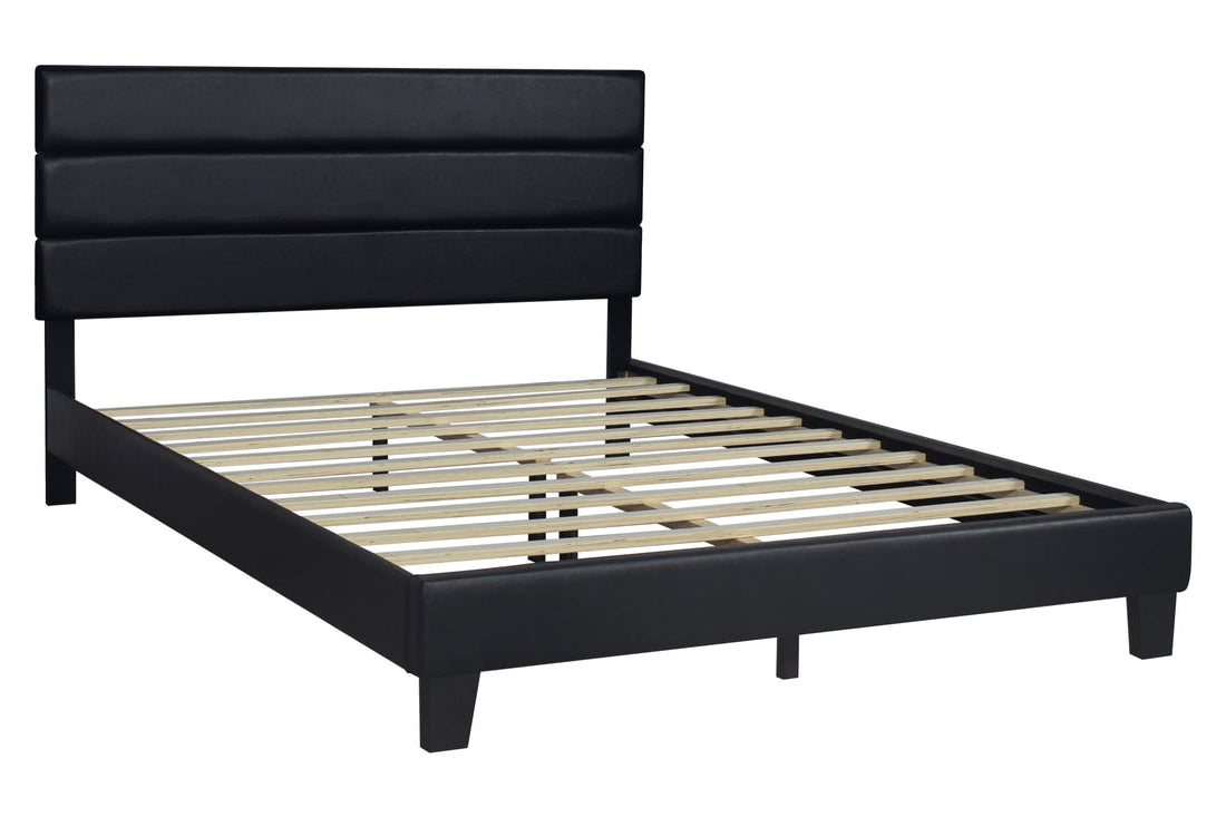 HH620 Black Platform Bed Frame