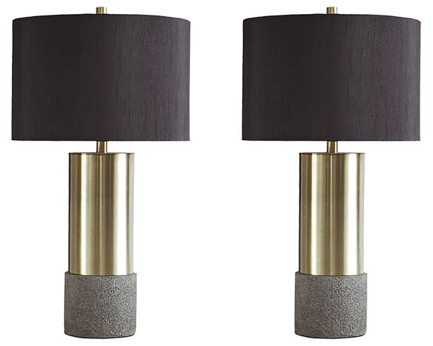 2pcs L243164 Table Lamp Set