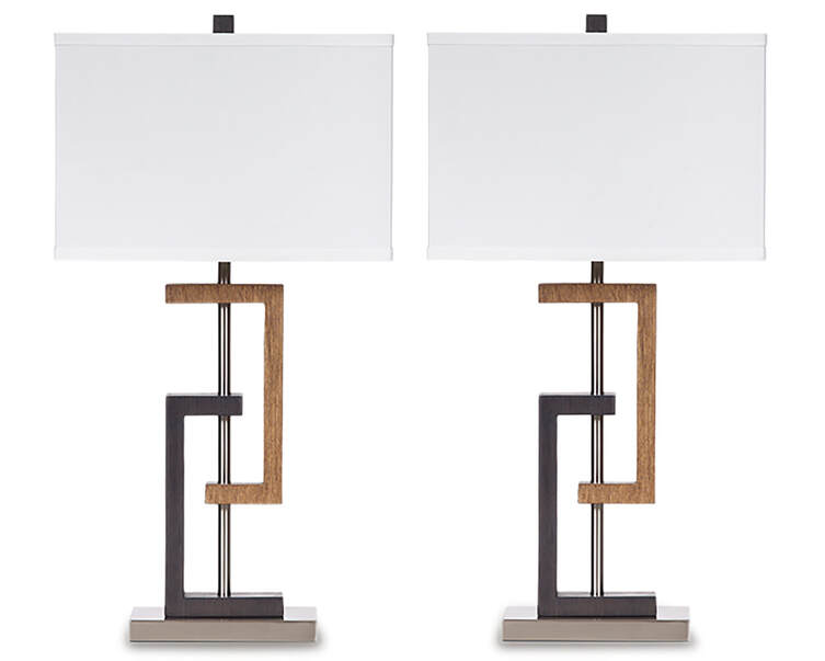 2pcs L405284 Table Lamp Set