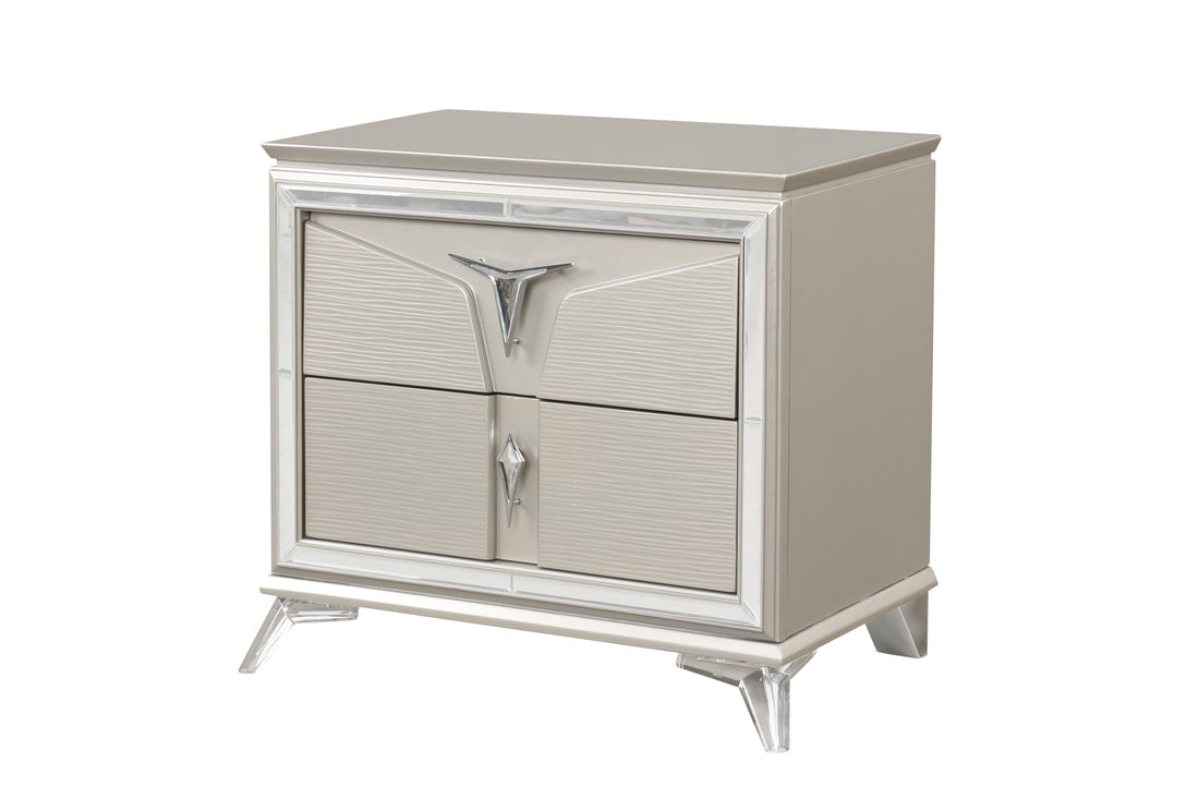 5pcs or 4pcs Master Gold Bedroom Set