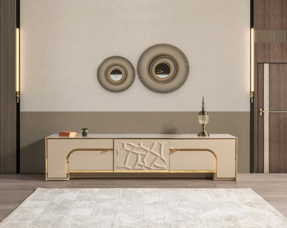 Helena Ivory TV Stand