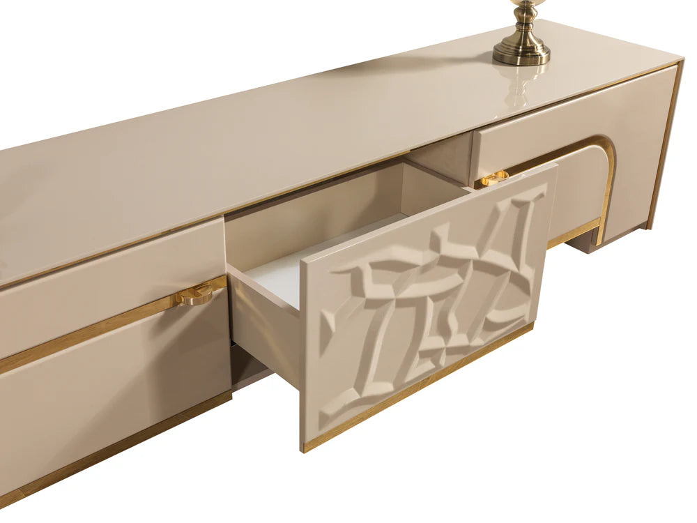 Helena Ivory TV Stand