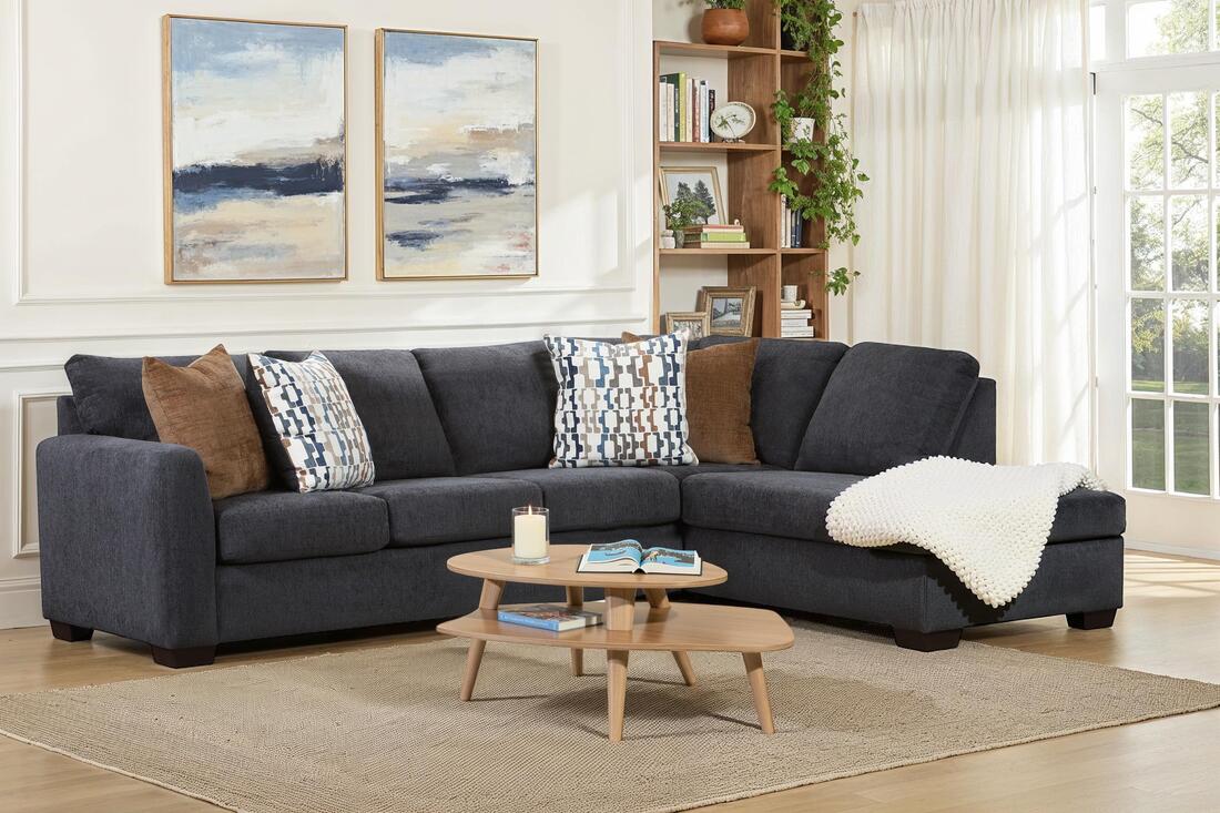 Behold 2275 - Charcoal Sectional