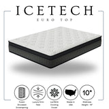 Icetech 10" Euro Top Mattress