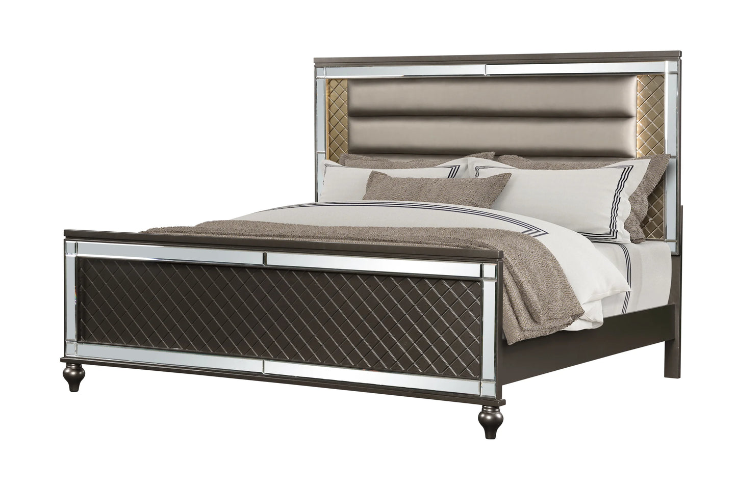 5pcs Star Charcoal Bedroom Set