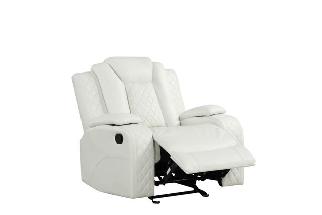 Luz White - Reclining Set