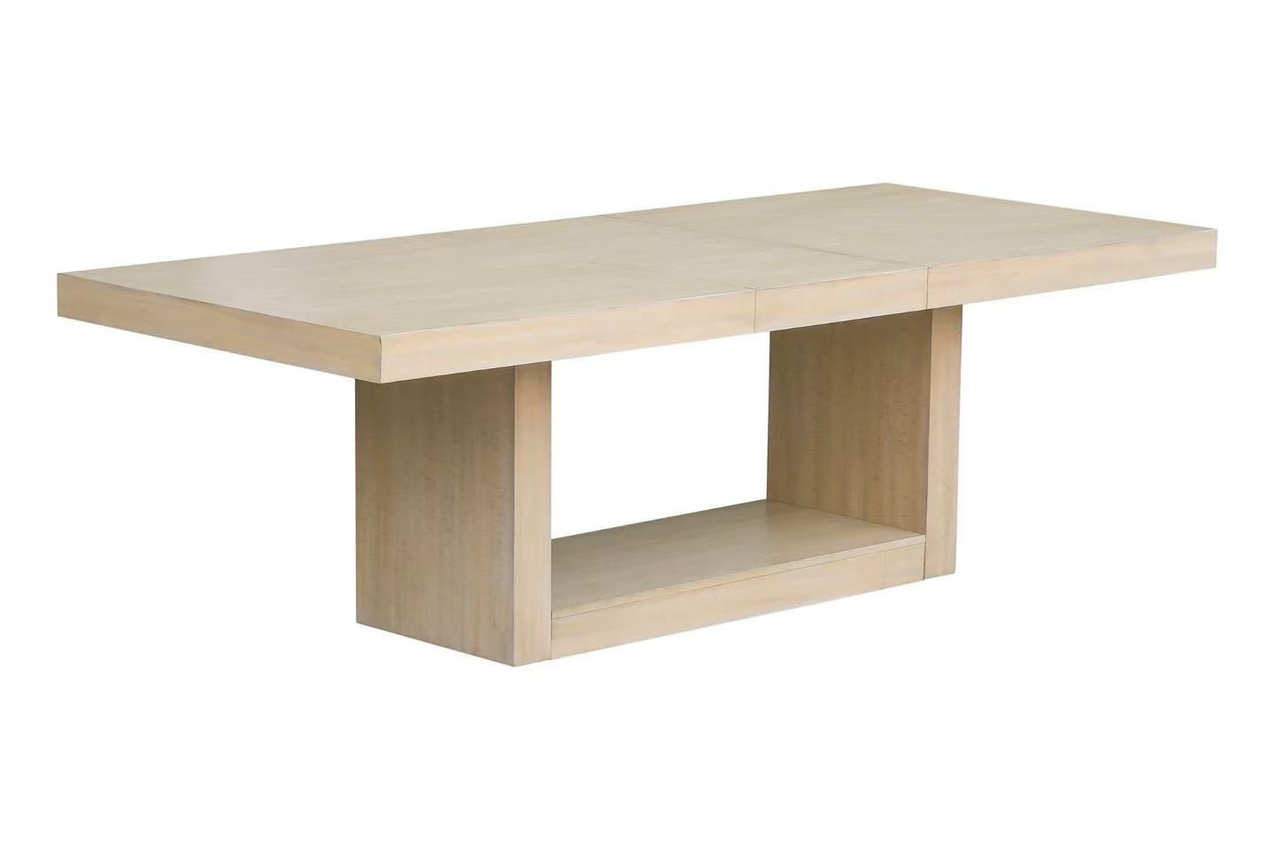 9pcs D903 Natural Wood Finish Dining Set