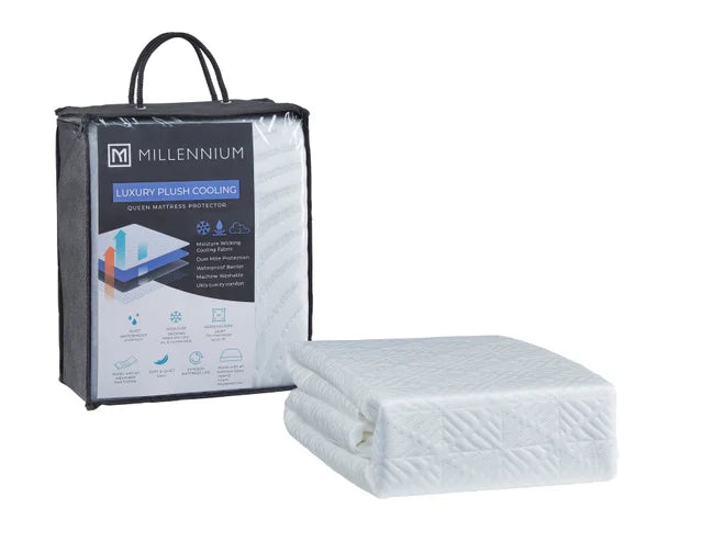 M309 - Luxury Cooling Mattress Protector - Queen, King - Queen