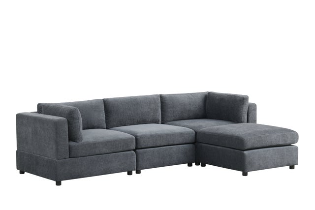 Milan Charcoal Modular Sectional