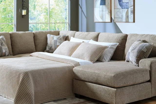 Ashley 484-04 3PC Sectional w/Full Size Sleeper **NEW ARRIVAL**