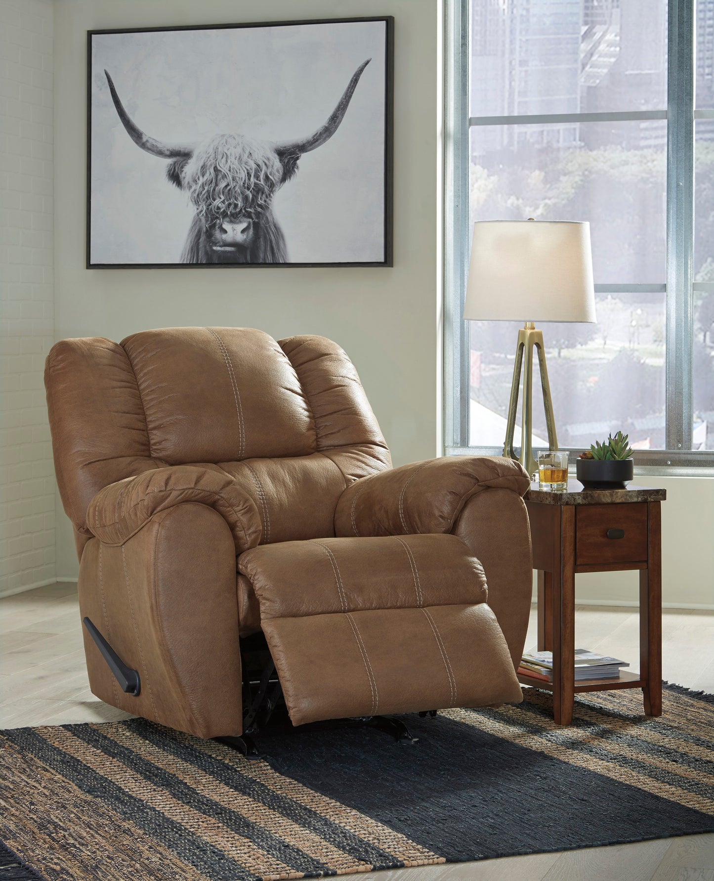 Ashley 1030225 Saddle Rocker Recliner