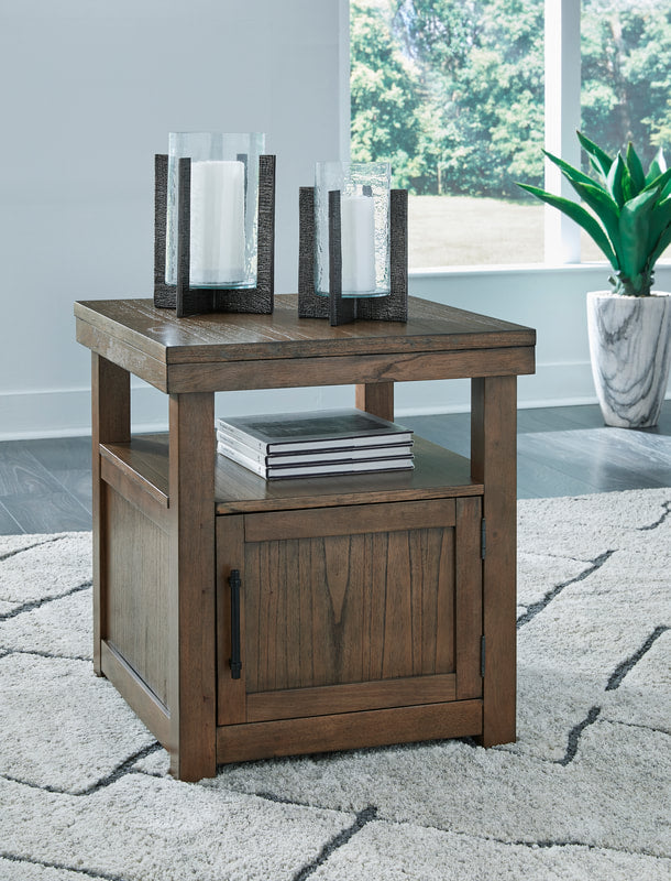T738-3 Brown End Table