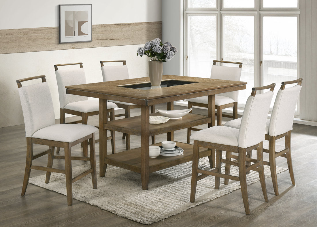 7pcs Tommy20 Counter Height Dining Set
