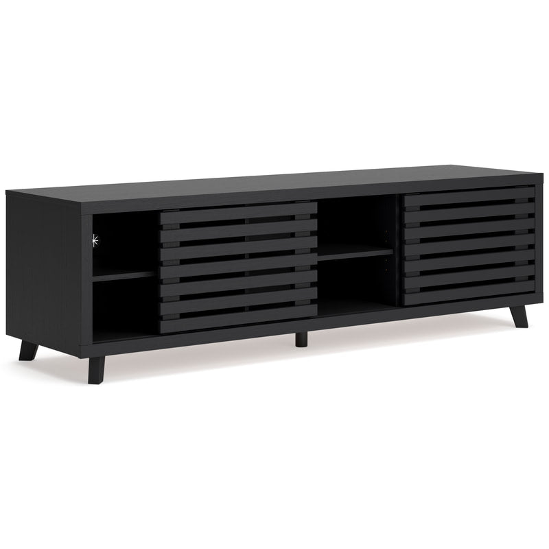 W1013-68 Black TV Stand