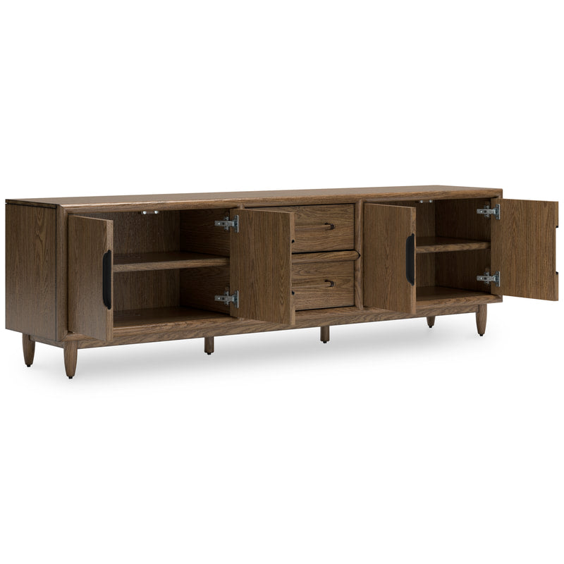 W769-68 Wood FInish TV Stand