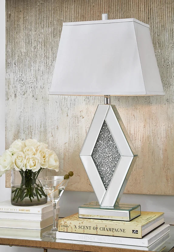 Glass Mirror Base Lamp