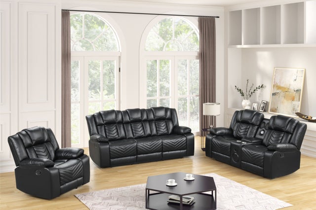 Ace Black - Reclining Set