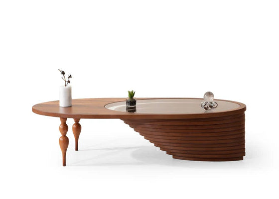033 Walnut Coffee Table