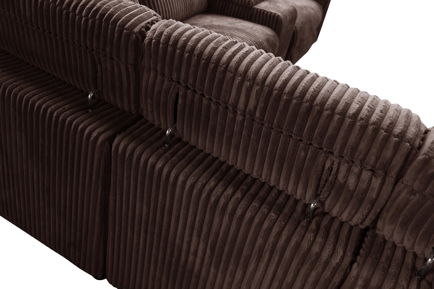 S7033 Yash (Brown) Sectional