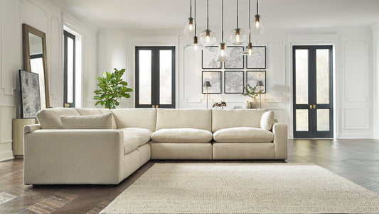 10006 Linen 5PC Oversized Sectional