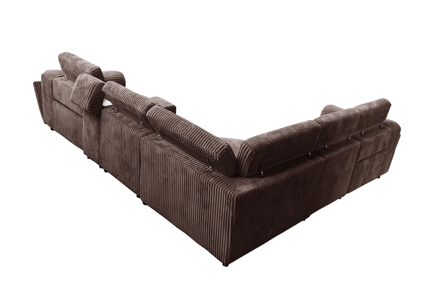 S7033 Yash (Brown) Sectional