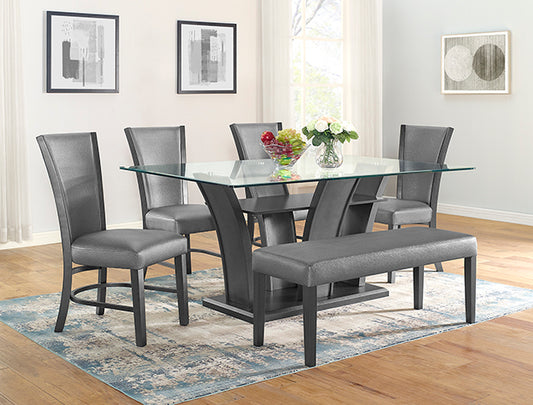 1216-6P Camelia Dining Set