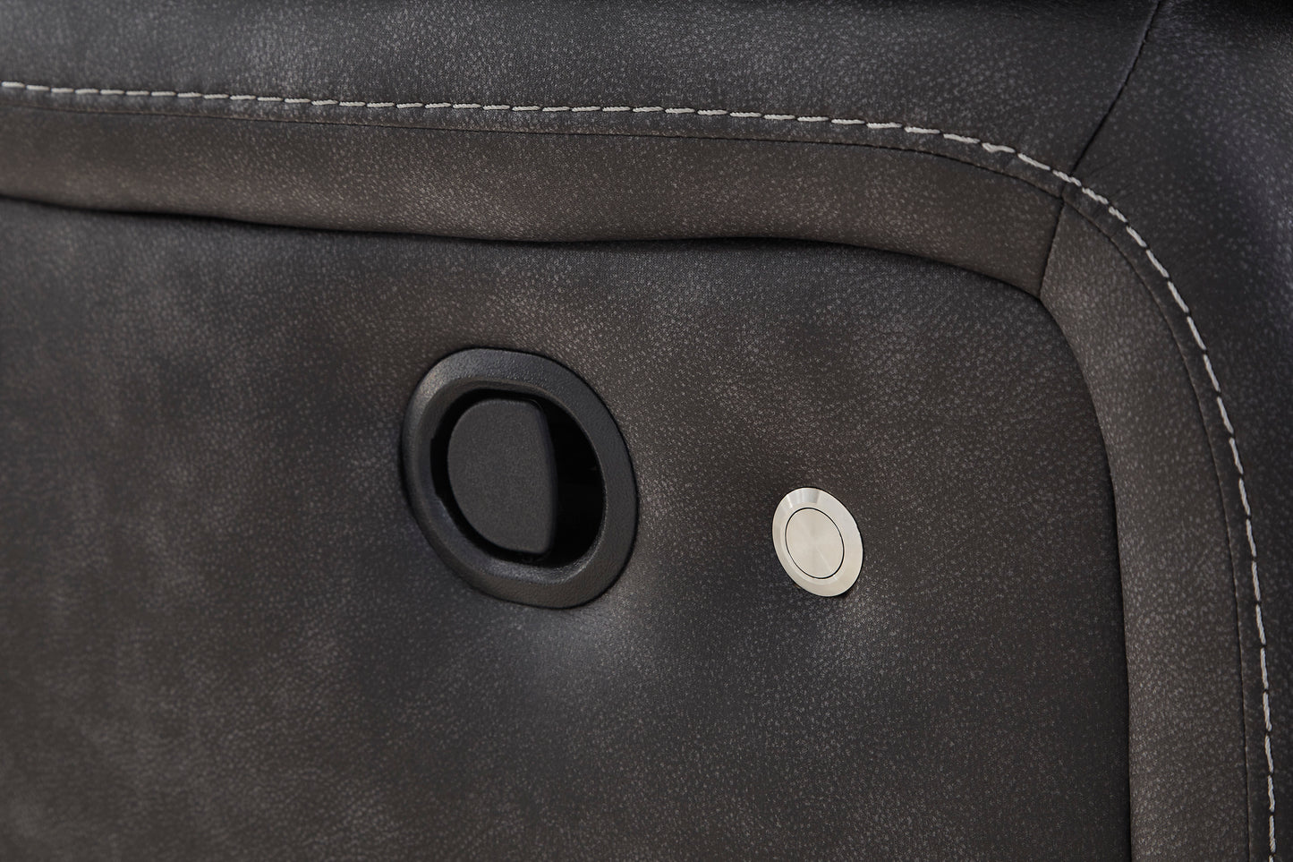 Ashley PC13001 Sultan Meadow Carbon Reclining Sectional