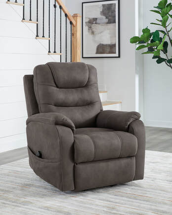 Ashley 1760912 Power Lift Recliner with Heat/Massage