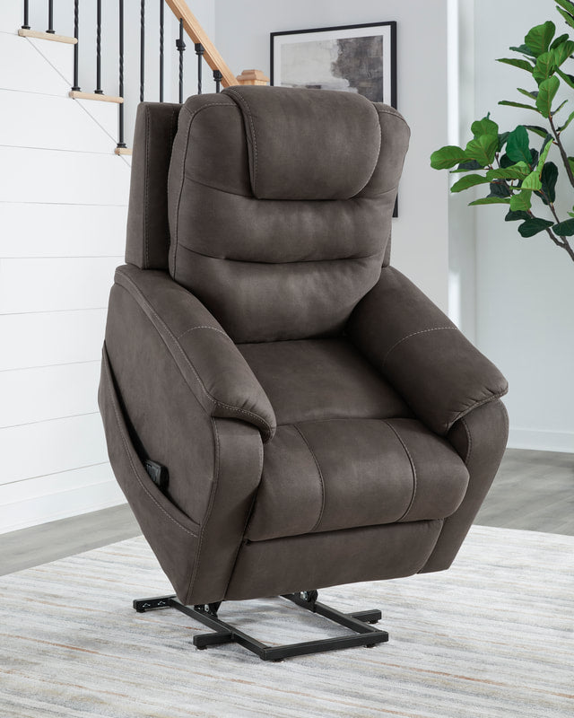 Ashley 1760912 Power Lift Recliner with Heat/Massage