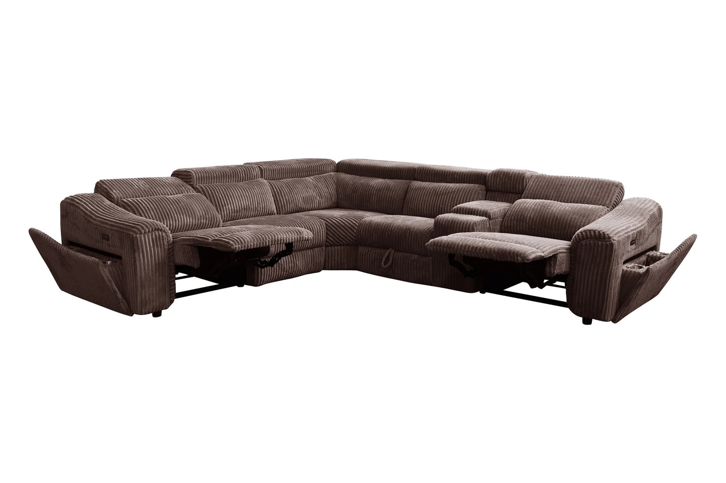 S7033 Yash (Brown) Sectional
