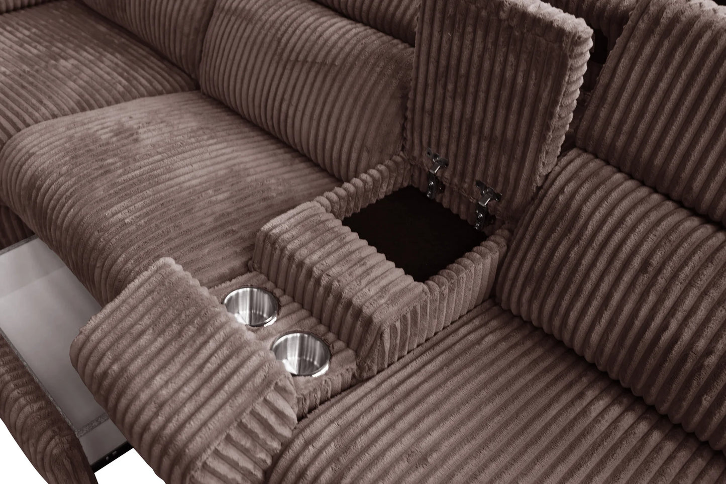S7033 Yash (Brown) Sectional