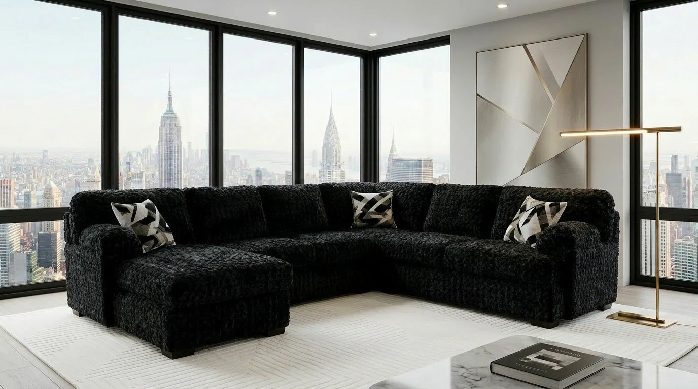 S317 Westwood (Black) Sectional
