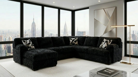 S317 Westwood (Black) Sectional