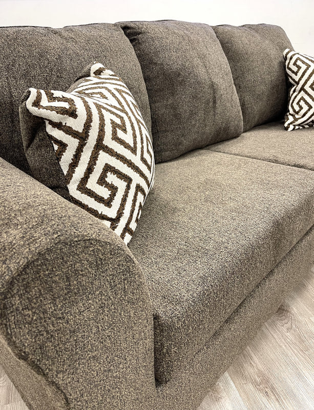 210 Mocha 2PC Sofa and Loveseat Set
