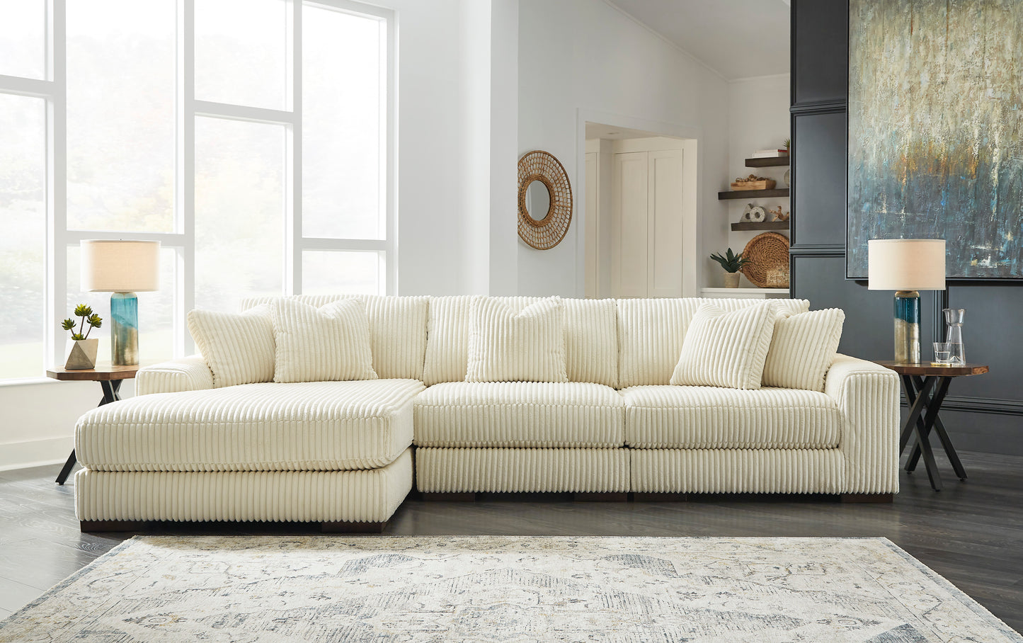 Ashley 21104 3pcs Sectional