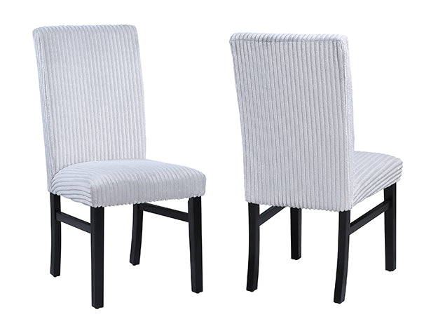 TRACY SIDE CHAIR LIGHT GREY