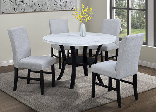 5pcs 2216 Isla Grey Dining Set