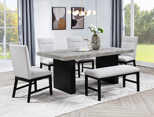 2225-6P Sebastian Dining Set