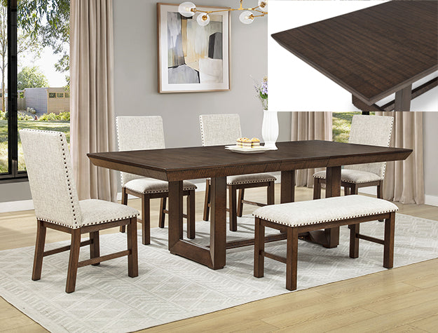 DOMINGO DINING TABLE (1 X 18" LEAF)