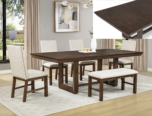 DOMINGO DINING TABLE (1 X 18" LEAF)