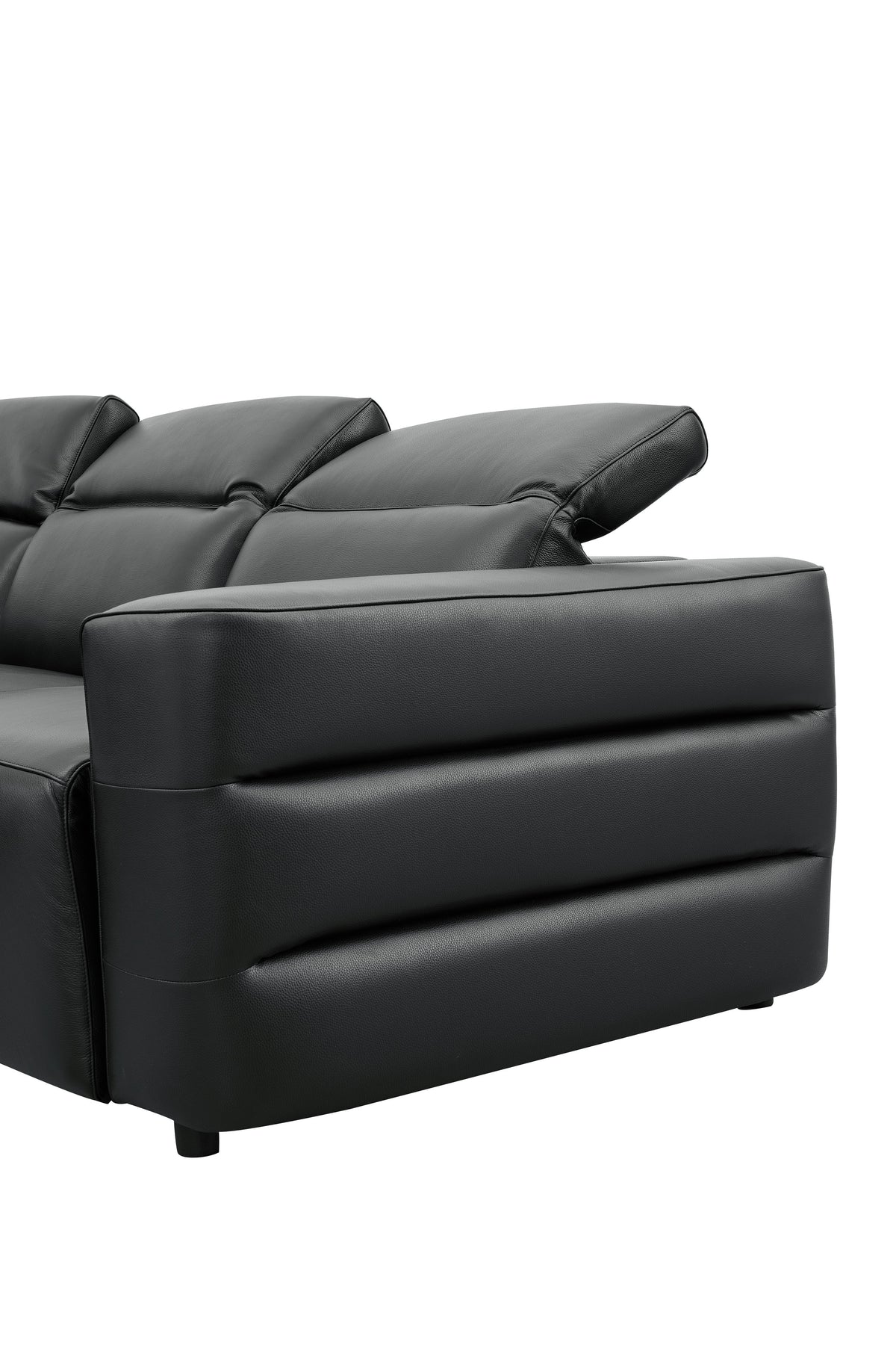 MI-2520 Holly Black Power Reclining Sectional