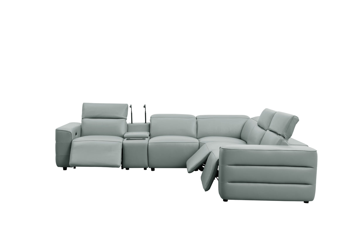 MI-2520 Holly Grey Power Reclining Sectional